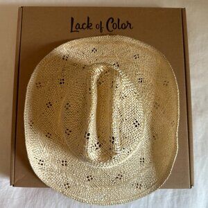 LACK OF COLOR HAT - DESERT ROSE COWBOY IN CREAM - SMALL
